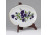 Ovális alakú virágdíszes Zsolnay porcelán hamutál tálka