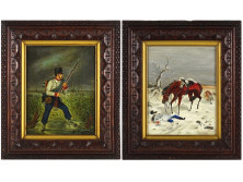 XX. századi festő : Császári gyalogosok