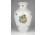 Régi 1964-es hibátlan virág mintás Herendi porcelán váza 23 cm