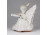 Kovács Éva Orsolya kerámia angyal figura 8 cm