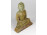Faragott zsírkő Buddha szobor 13 cm