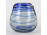 Régi muránói fújt üveg váza 11 cm