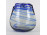 Régi muránói fújt üveg váza 11 cm