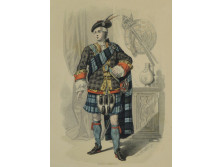 Skót öltözék a XVIII. századból