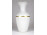 Régi nagyméretű aranyozott Herendi váza 25 cm