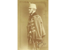 Régi szépen keretezett katona portré fotográfia MERKADO KECSKEMÉT 1914