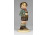 Régi kalapos fiú Hummel porcelán figura 13 cm