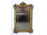 Antik nagyméretű faunfejes tükör 136 x 87 cm