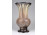 Bod Éva : Csorgatott mázas kerámia váza 17.5 cm 