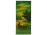 Régi festett vietnámi kép táblakép 40.5 x 18.5 cm