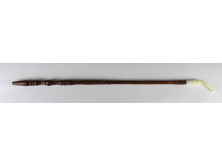 Régi nagyméretű tajtékpipa pipaszár 55.5 cm