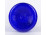 Gyönyörű művészi fújt kék üveg kiöntő váza 15.5 cm