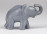 Régi Metzler - Ortloff porcelán elefánt 2.5 cm