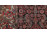 Antik ~1870 körüli barna kézi szövésű keleti perzsaszőnyeg faliszőnyeg 135 x 183 cm