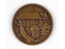 Tóth Sándor : Civitatis Miskolcz Sigillum - Kossuth bronz plakett