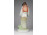 Régi nagyméretű Zsolnay furulyázó legény porcelán figura 26 cm