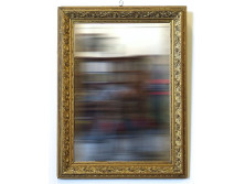 Antik nagyméretű aranyozott tükör 122 x 92 cm