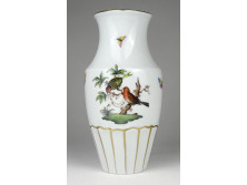 Rothschild mintás Herendi porcelán váza 19.5 cm