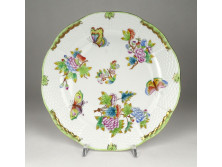Viktória mintás Herendi porcelán tányér tál 25.5 cm