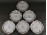 Antik Martin China Limoges porcelán tányér készlet 6 darab