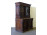 Antik faragott flamand stílusú oszlopos nagyméretű tálalószekrény 190 cm