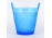 Régi kék üveg szőlőmosó pohár