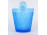 Régi kék üveg szőlőmosó pohár