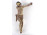 Antik faragott fa Jézus torzó 50 cm