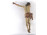 Antik faragott fa Jézus torzó 50 cm