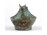 Patinás bronzkori (?) madár alakú csésze
