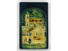 Zauer : Szentendre falikerámia 25.5 x 16 cm