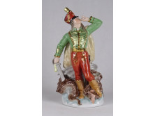 Herendi porcelán János vitéz figura 21 cm