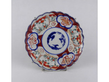 Antik Japán IMARI kézzel festett porcelán tányér 21 cm