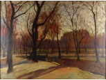 Markó Ernő : Késő őszi park