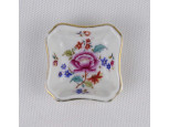 Antik Nanking virág mintás Herendi porcelán gyűrűtartó tálka