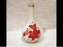 Antik óherendi mini váza bordó Apponyi
