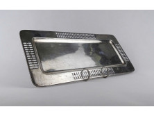 Antik art deco 800-as finomságú ezüst tortás tálca 398g