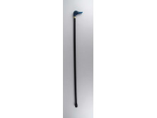Régi gyönyörűen fargott madár fejű sétapálca 90 cm