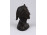 Dante Alighieri bronzírozott kerámia mellszobor, büszt 15cm x 13cm