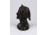 Dante Alighieri bronzírozott kerámia mellszobor, büszt 15cm x 13cm