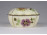 Régi, pillangó mintás, vajszínű Zsolnay porcelán bonbonier