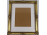 Aranyozott blondel keret paszpartuval 23.5 x 18 cm
