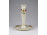 Pillangó mintás vajszínű Zsolnay porcelán gyertyatartó 14 cm