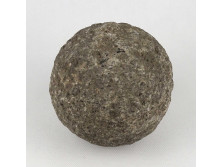Antik kőből faragott ágyúgolyó 15 cm