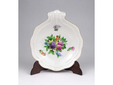 Virág mintás Herendi porcelán hamutál, tálka
