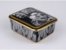 Szász Endre Hollóházi porcelán bonbonier