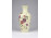 Vajszínű pillangós Zsolnay porcelán váza 16 cm
