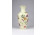 Vajszínű pillangós Zsolnay porcelán váza 16 cm