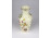 Vajszínű pillangós Zsolnay porcelán váza 16 cm