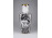 Hollóházi nőalakos Jurcsák László porcelán váza 24 cm